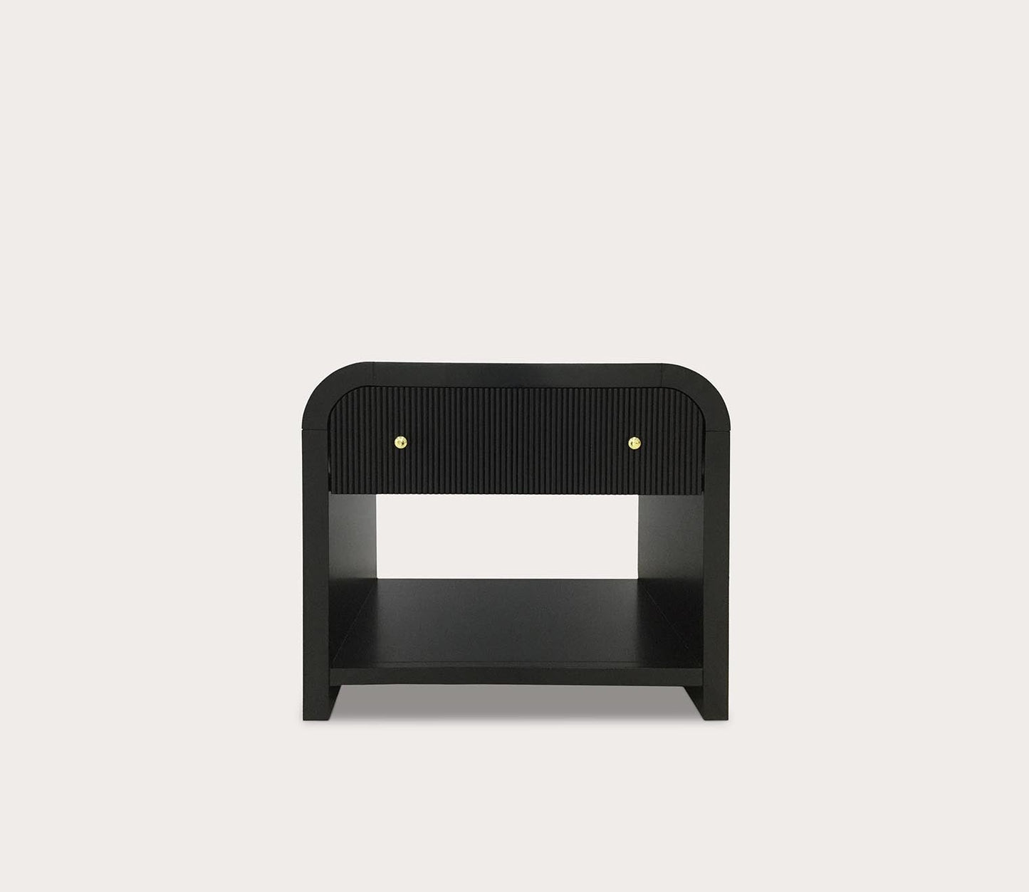 Safavieh Liabella 1-Drawer Curved Nightstand