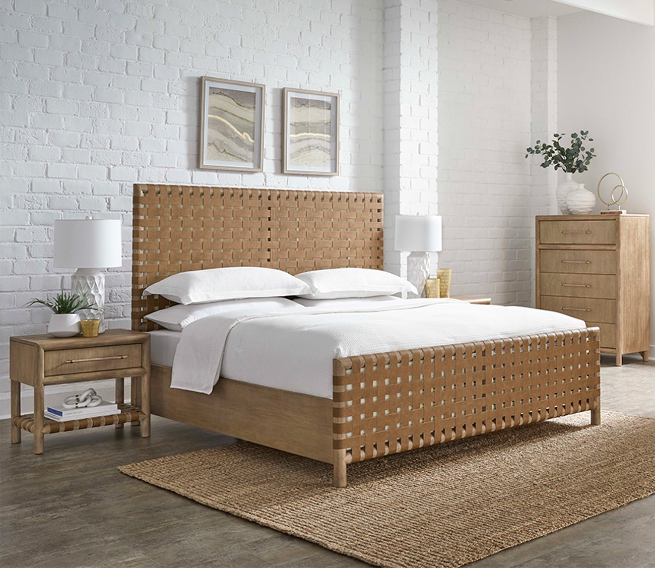 Modus Dorsey Woven Bedroom Set