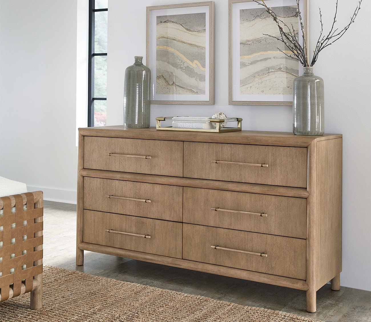 Modus Dorsey Woven Bedroom Set