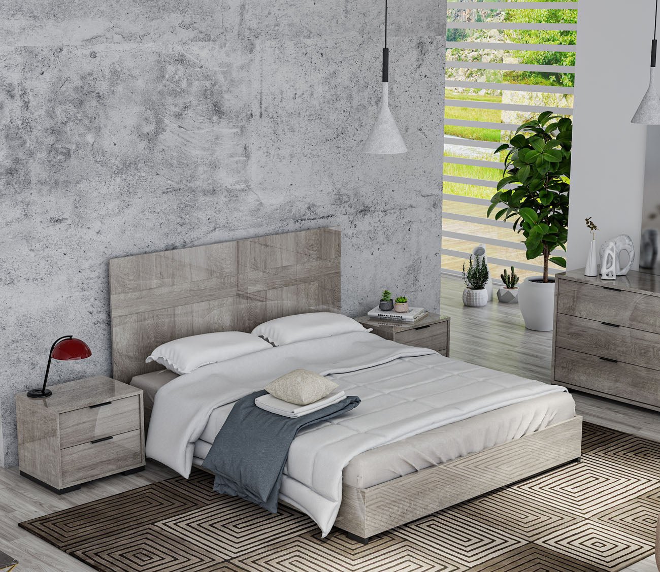 Rimini Panel Bed