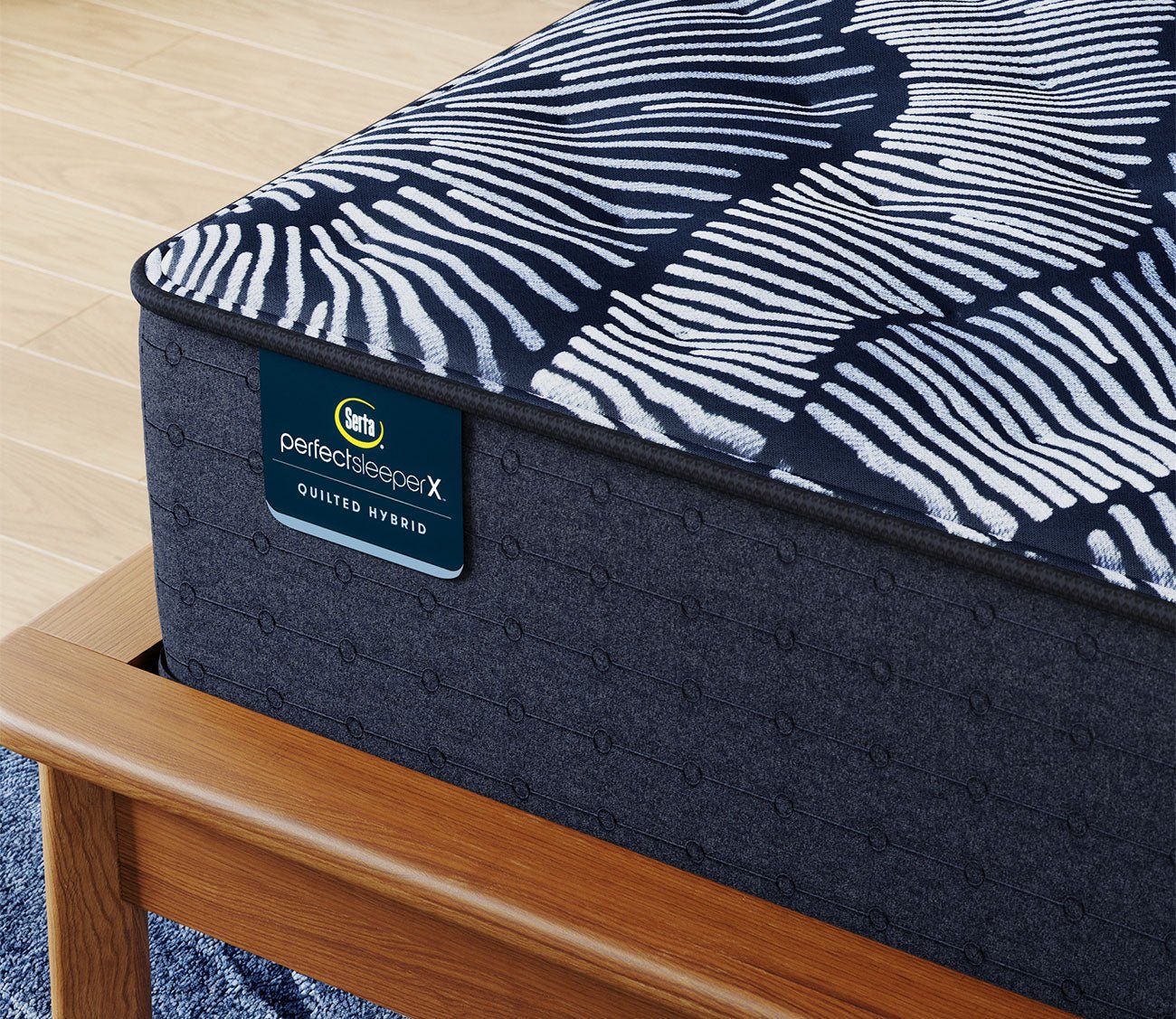 Serta Perfect Sleeper Coral Shores Quilted Plush Hybrid Mattress