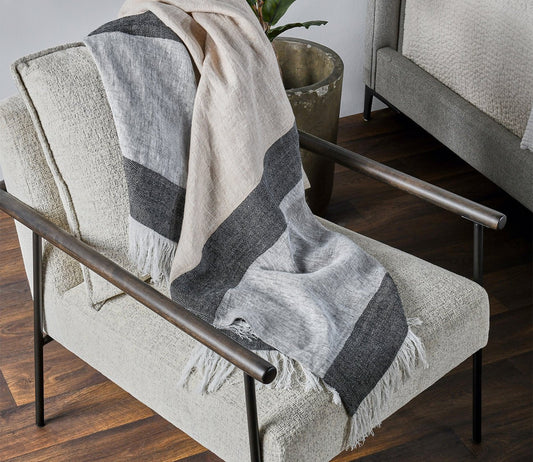 Villa by Classic Home Talara Crafted Throw Blanket